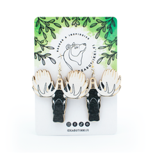 Lataa kuva Galleria-katseluun, MYTOLOGIA | HIRVI-korvakorut