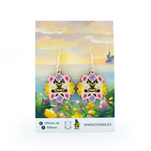 Lataa kuva Galleria-katseluun, ETHENE | KUKKAKIMALAINEN-korvakorut