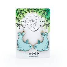 Lataa kuva Galleria-katseluun, LUONTO | NORPPA-korvakorut