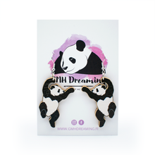 Lataa kuva Galleria-katseluun, GMH DREAMING | PANDA PARTY-korvakorut