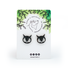 Lataa kuva Galleria-katseluun, MYTOLOGIA | HUUHKAJA-nappikorvakorut