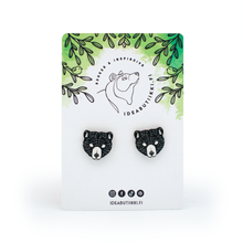 Lataa kuva Galleria-katseluun, MYTOLOGIA | KARHU-nappikorvakorut