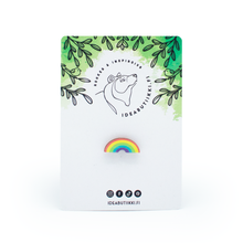 Lataa kuva Galleria-katseluun, SATEENKAARI-puupinssi