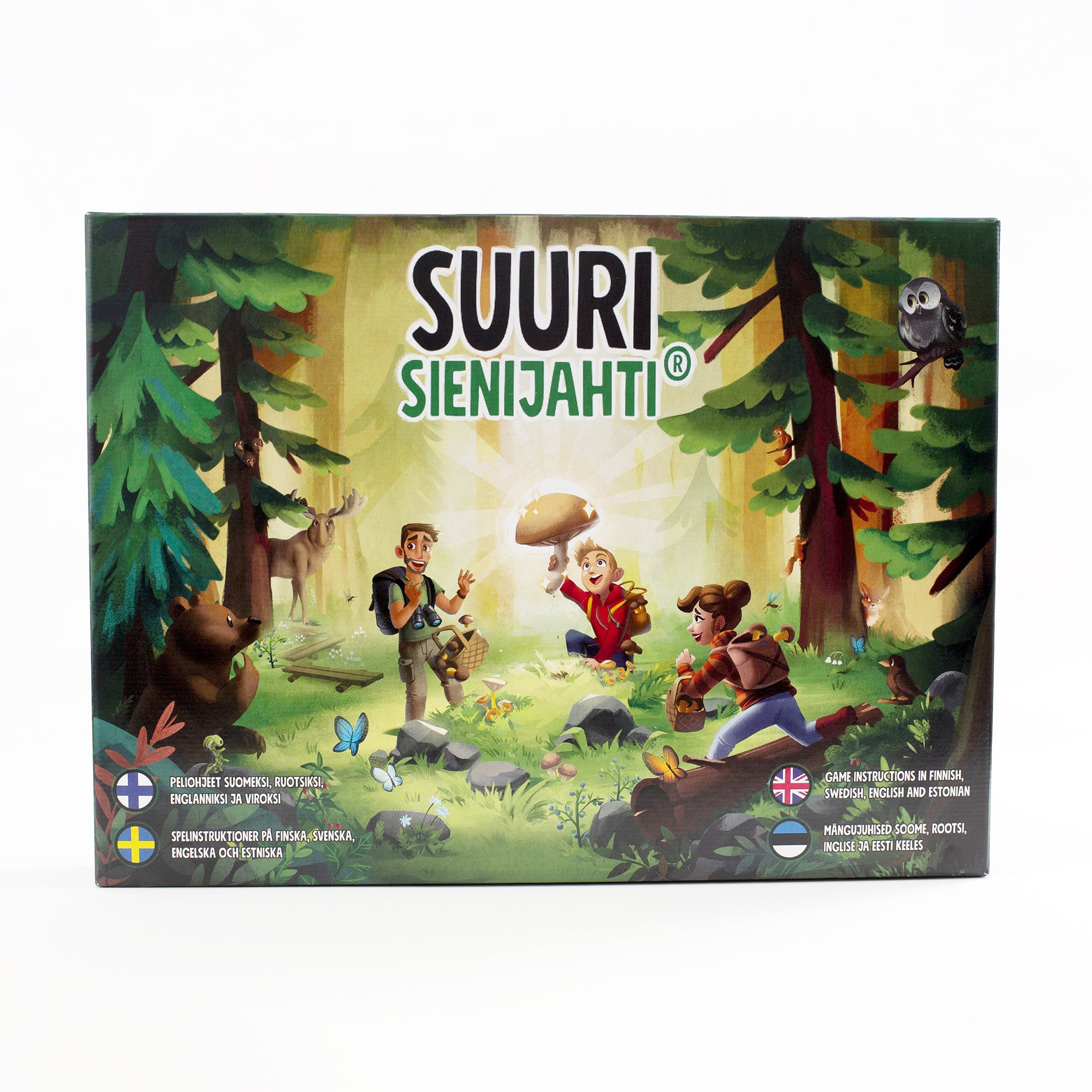 Suuri Sienijahti - Koko perheen hauska seikkaululautapeli – Ideabutiikki